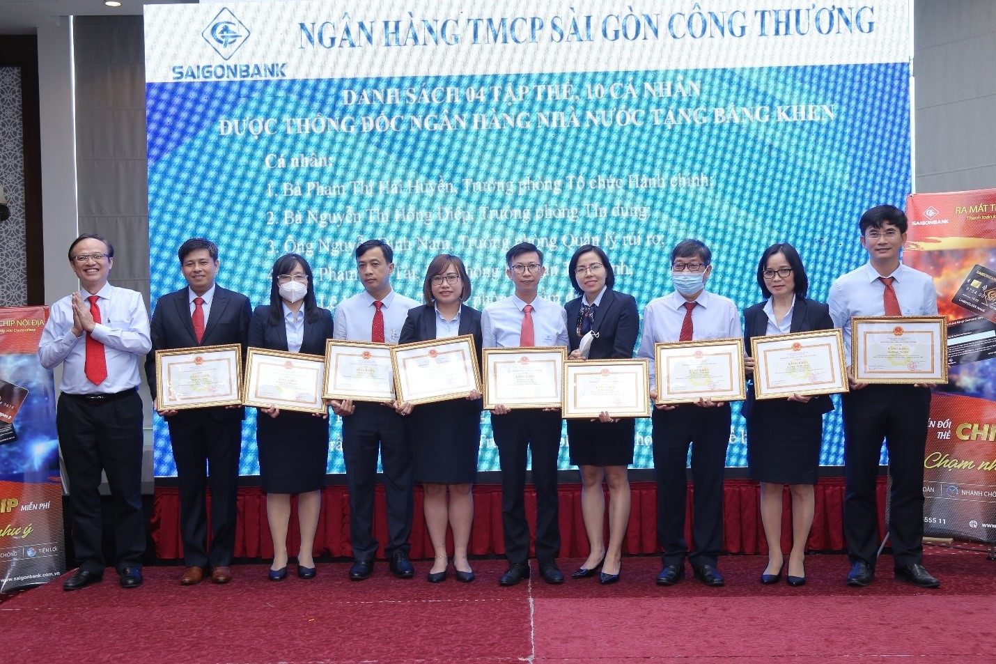 Ngân hàng TMCP Sài Gòn Công thương tổ chức hội nghị tổng kết tình hình hoạt động năm 2021 và triển khai nhiệm vụ kinh doanh năm 2022