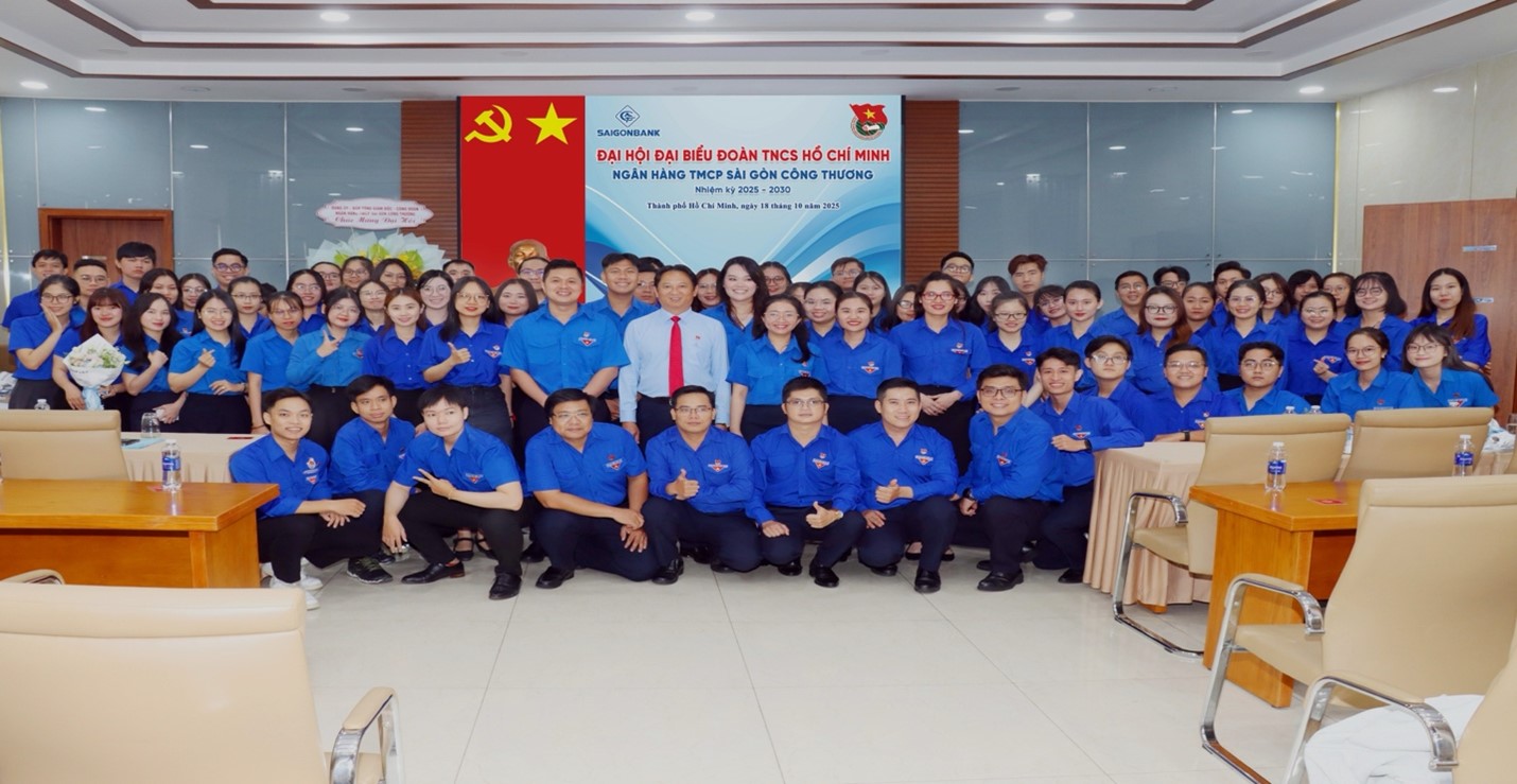 Đoàn Thanh niên Ngân hàng TMCP Sài Gòn Công thương tổ chức thành công Đại hội Đại biểu Lần thứ I, Nhiệm kỳ 2025-2030