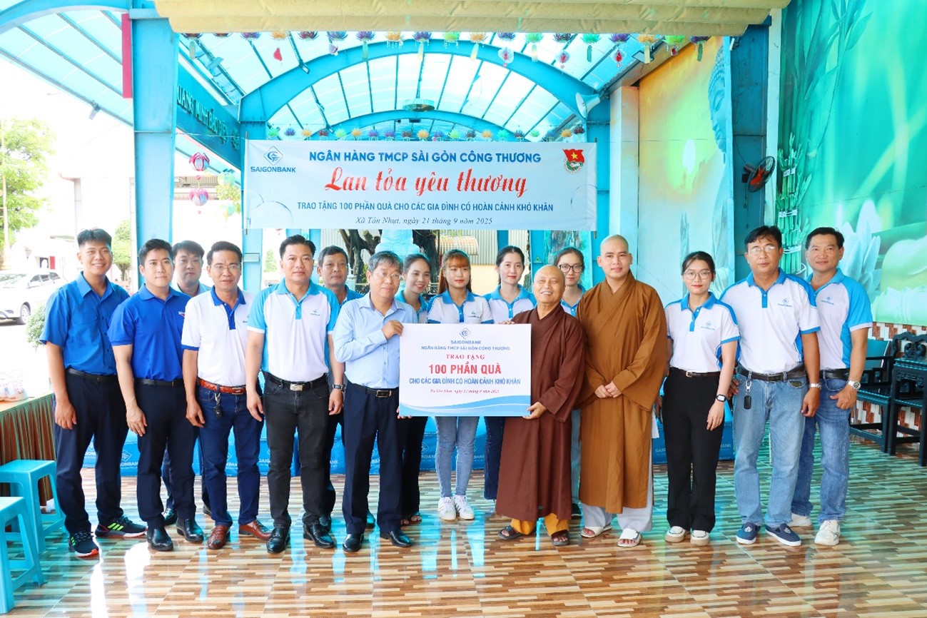 SAIGONBANK LAN TỎA YÊU THƯƠNG