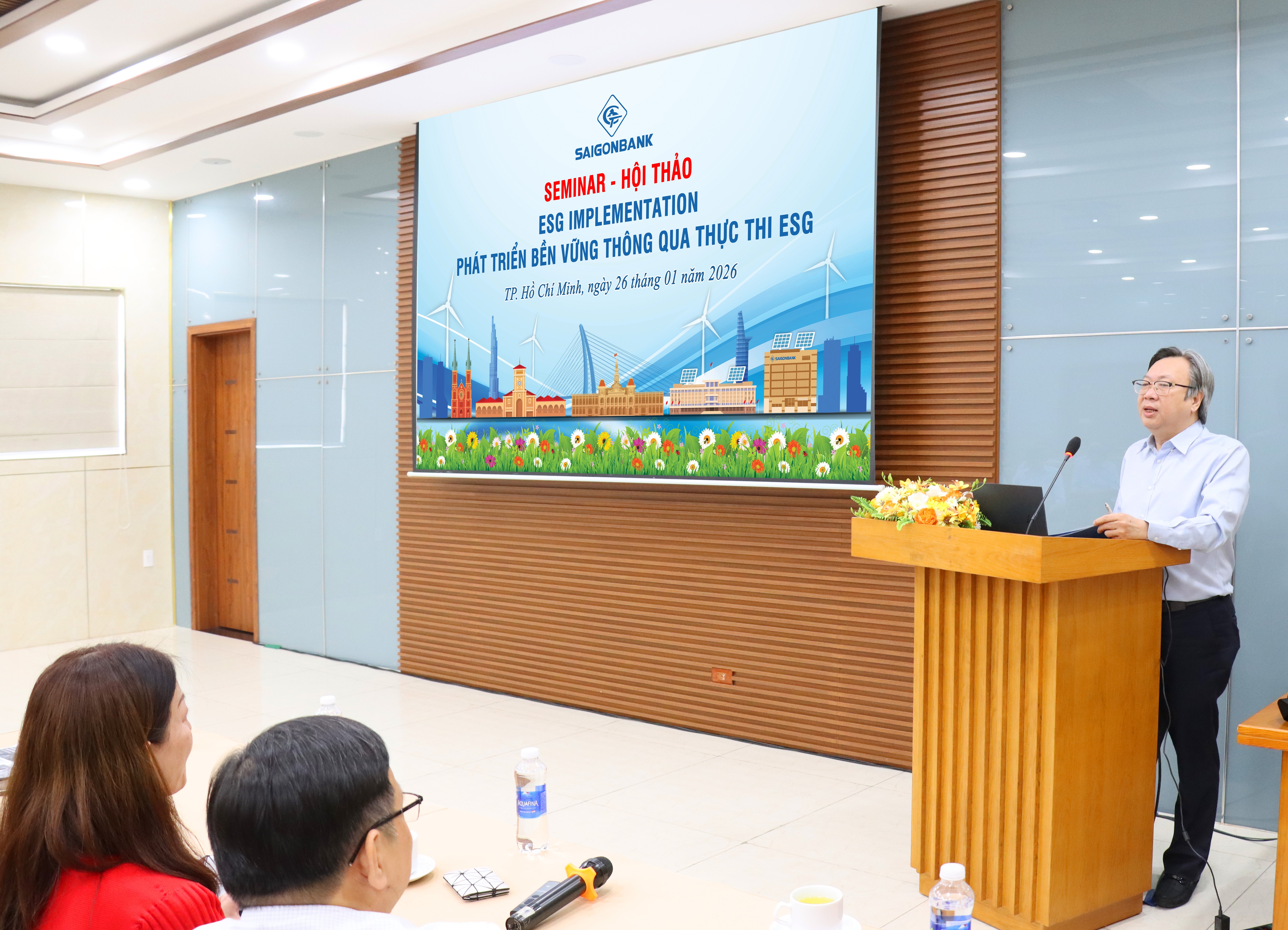 SAIGONBANK tổ chức Hội thảo Phát triển bền vững thông qua thực thi ESG