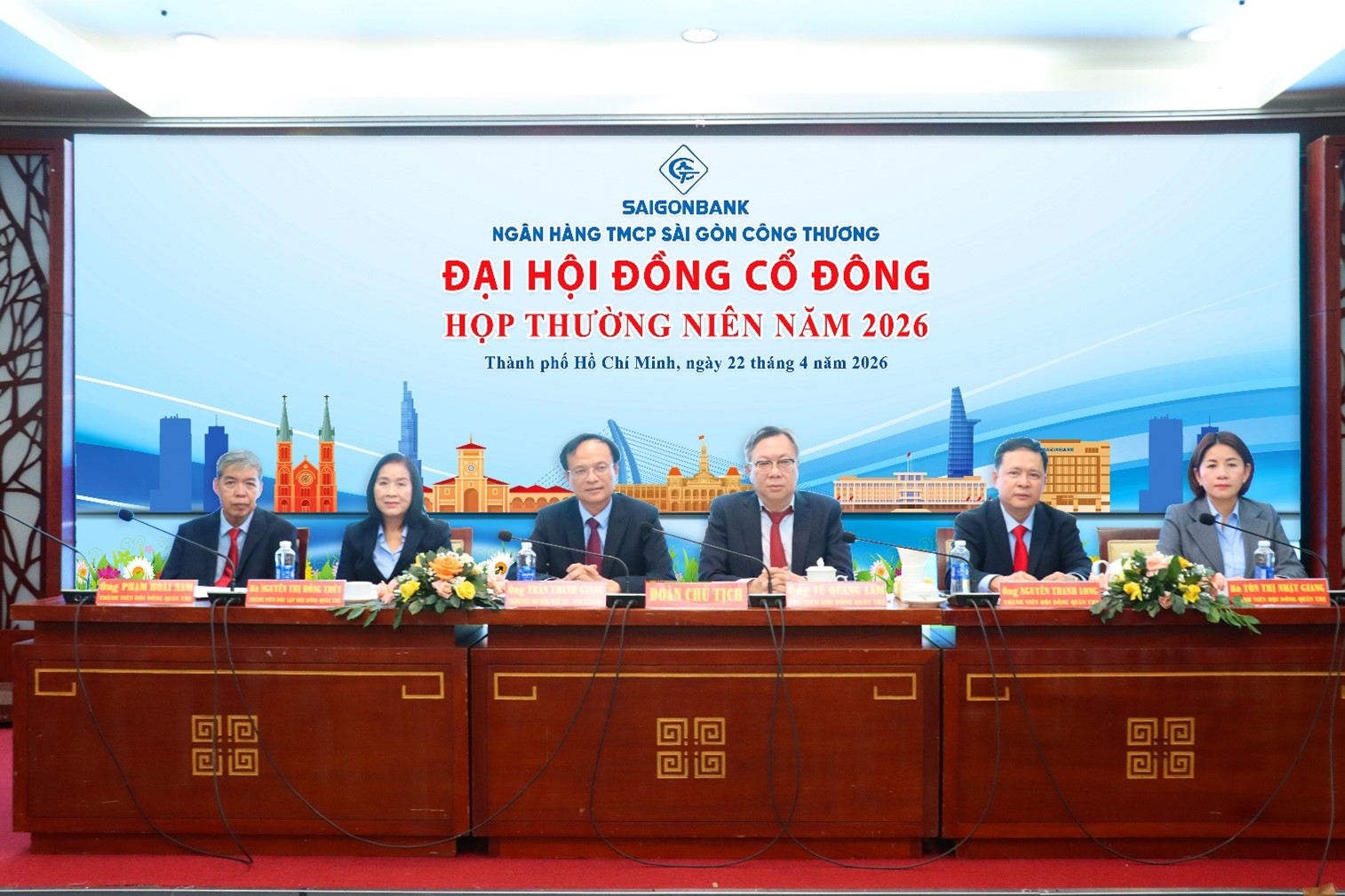 SAIGONBANK tổ chức thành công Đại hội đồng cổ đông thường niên năm 2026