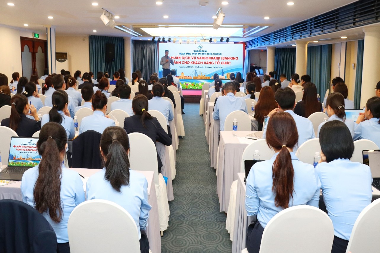 SAIGONBANK khẩn trương tập huấn toàn hệ thống nghiệp vụ iBanking – Sẵn sàng đồng hành cùng khách hàng