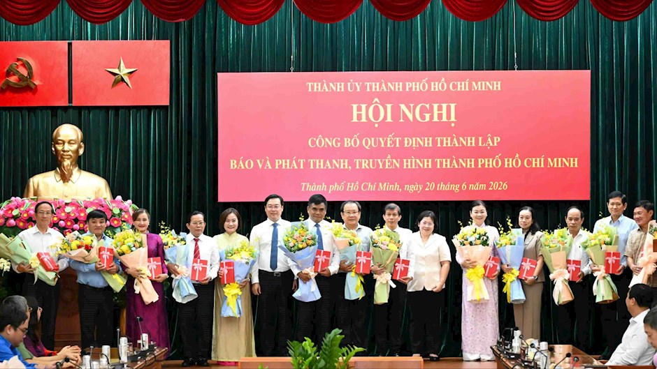 Công bố quyết định thành lập cơ quan Báo và Phát thanh, Truyền hình TPHCM
