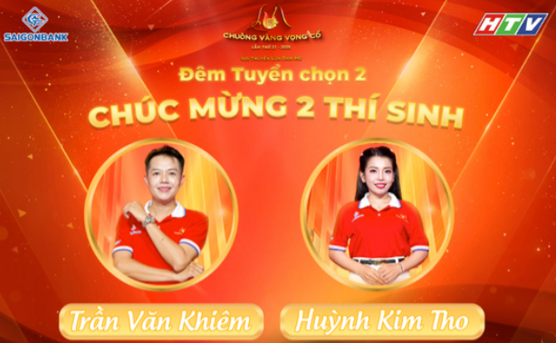 Chuông vàng vọng cổ 2026: Huỳnh Kim Tho và Trần Văn Khiêm vào Chung kết